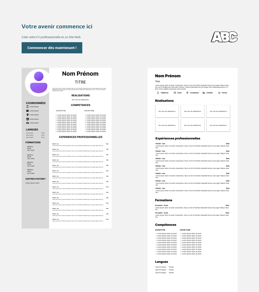 Image du projet ABC project