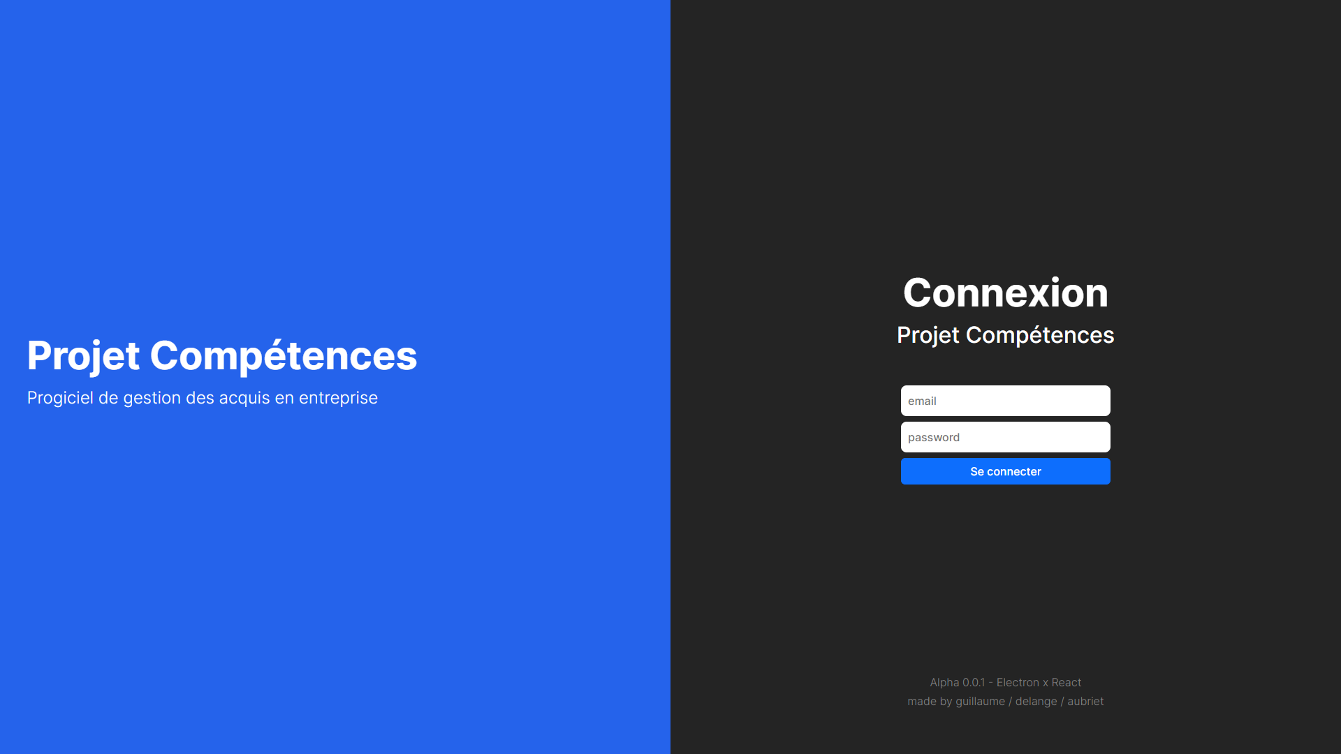 Image du projet Projet Compétences