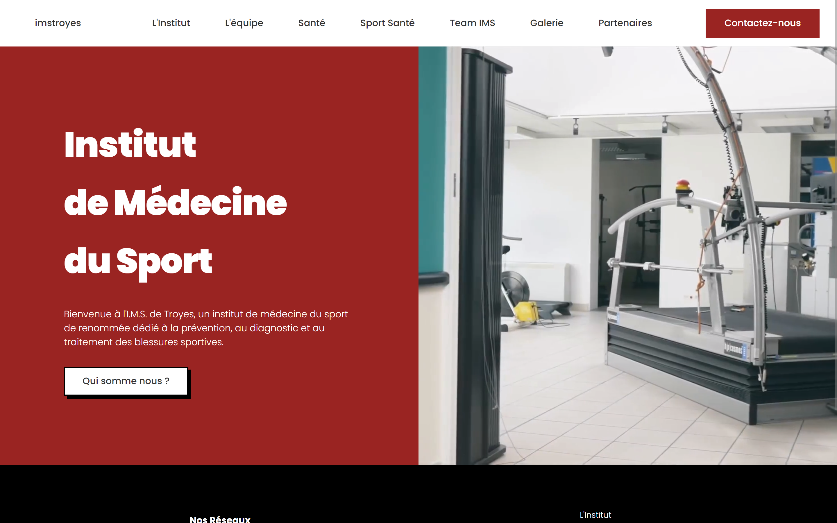 Image du projet Institut de Médecine du Sport de Troyes