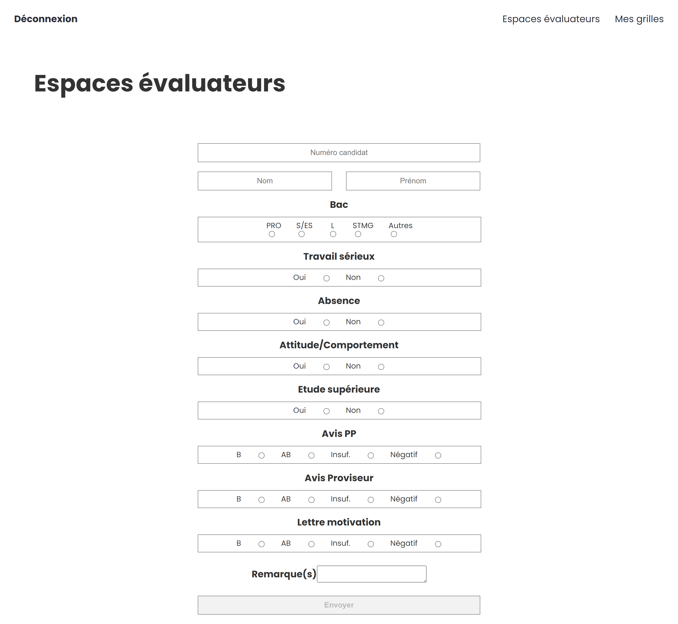 Image du projet Projet sélection